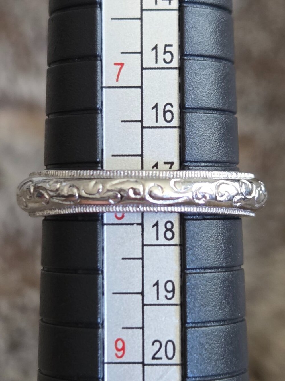 Tacori Triple Cubic Zirconia Sterling Silver Ring - Picture 7 of 7